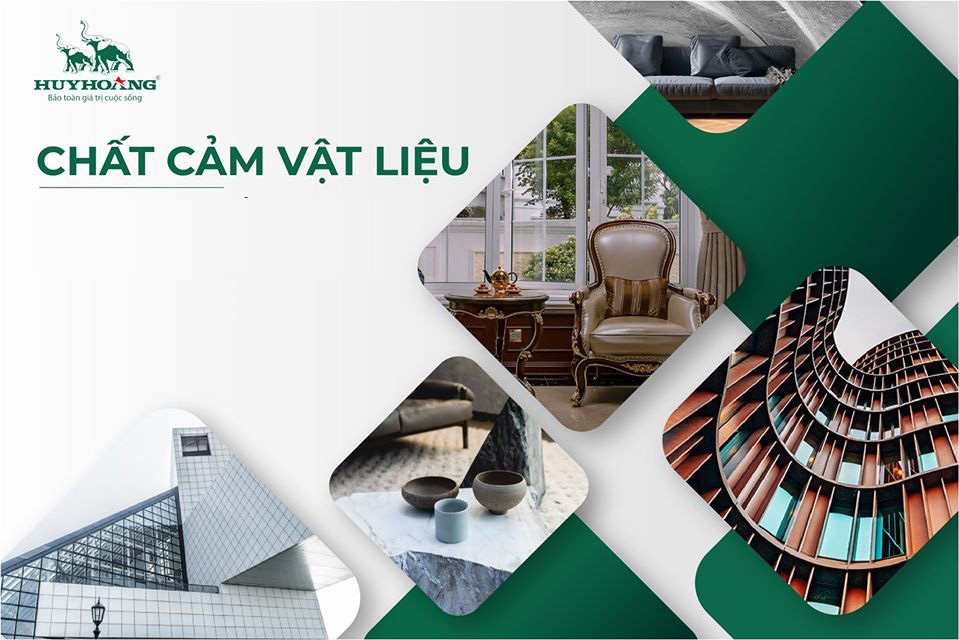 chất cảm, ngôn ngữ, vật liệu
