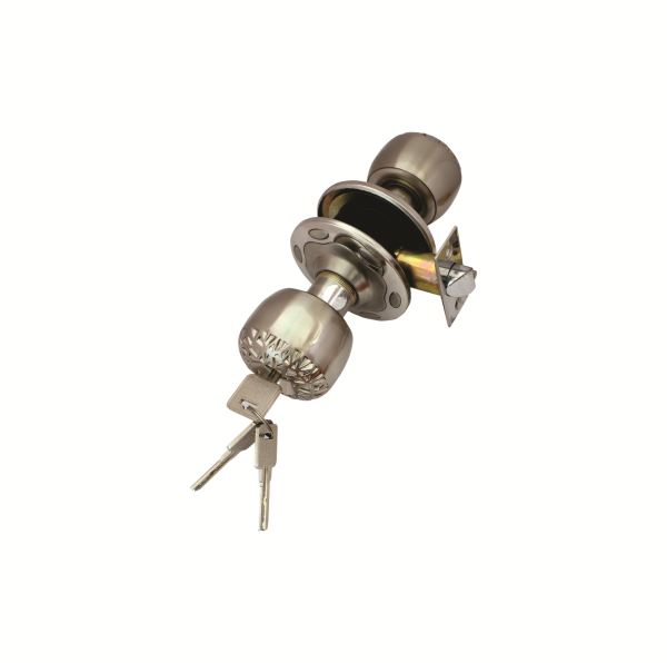 Khóa tay nắm bằng inox với công trình hiện đại